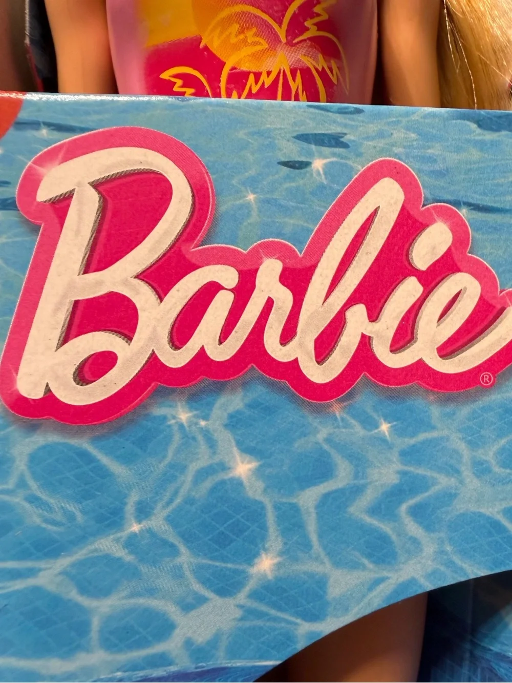 Barbie doll wearing
